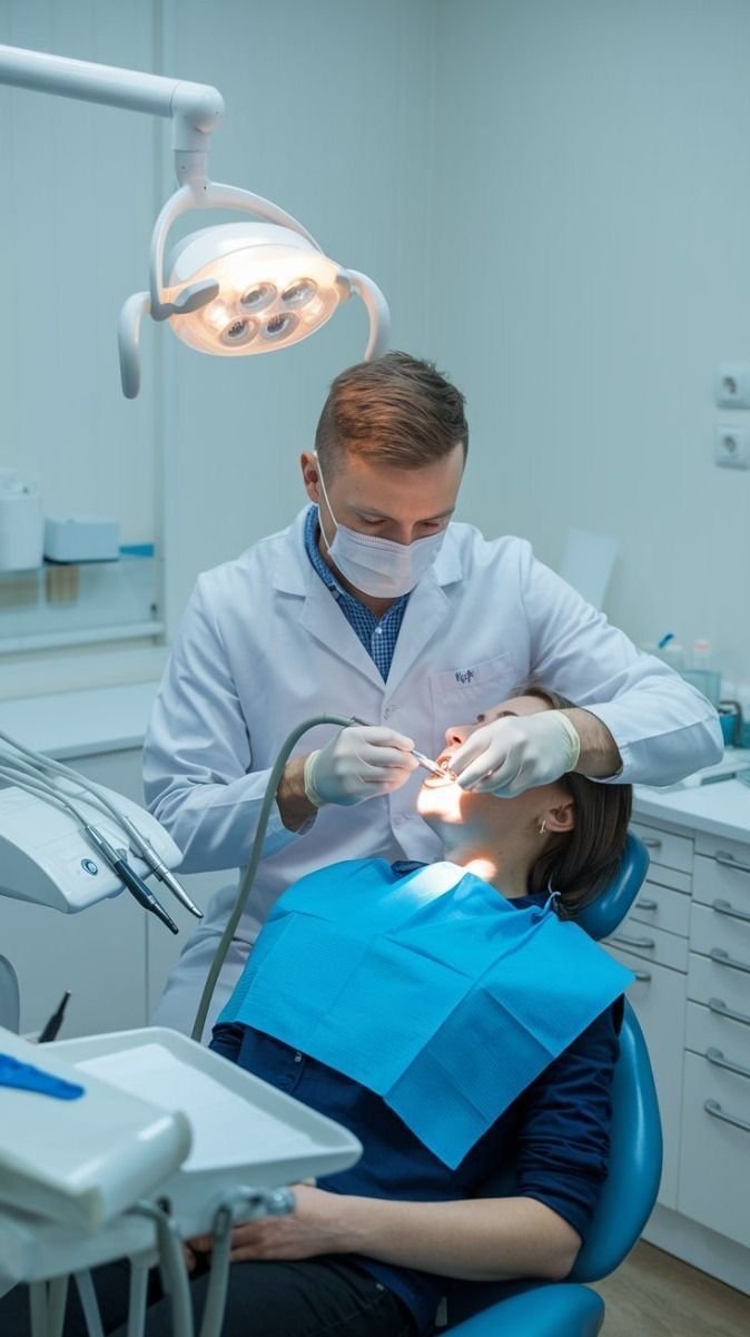 Dr. Amine en consultation